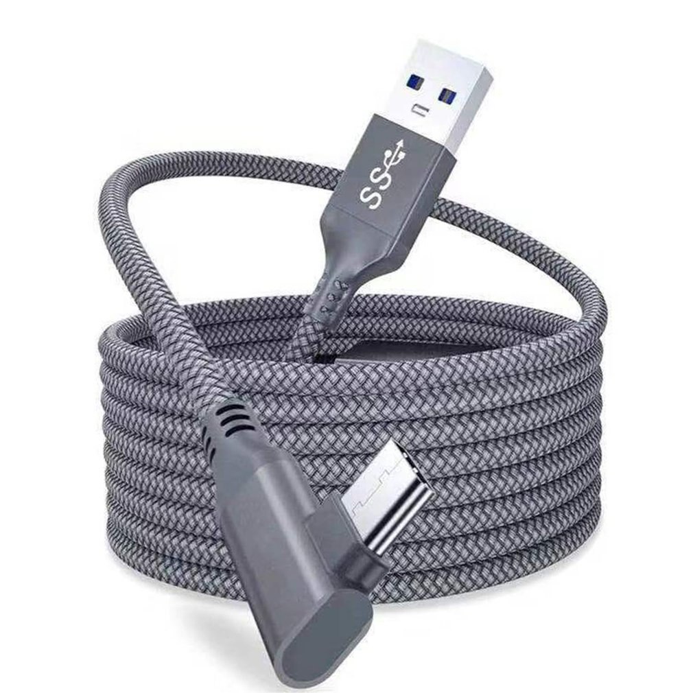 Cavo di collegamento cavi di ricarica rapida Usb 3.0 da 5M per accessori per cuffie a basso costo per trasferimento dati di realtà virtuale qu2