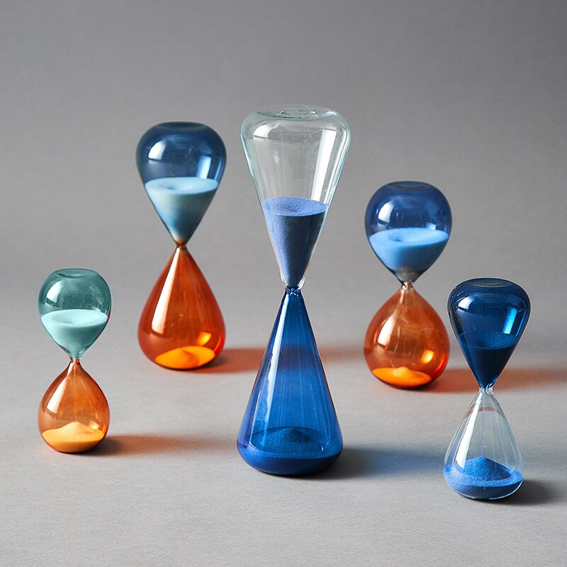 5/30/60 Minutes Hourglass Timer Time Management Tool Personality Glass Hourglass Ornaments Desk home Decorative Toys