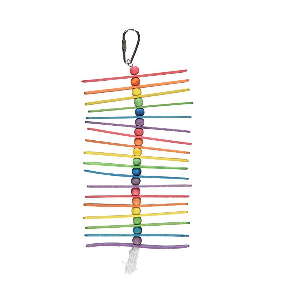 Lo Mas Vendido Bird Toys Small Hanging Tearing Toy And Popsicle Sticks Bird Toy For Pet Pet Products Perros Productos: Default Title