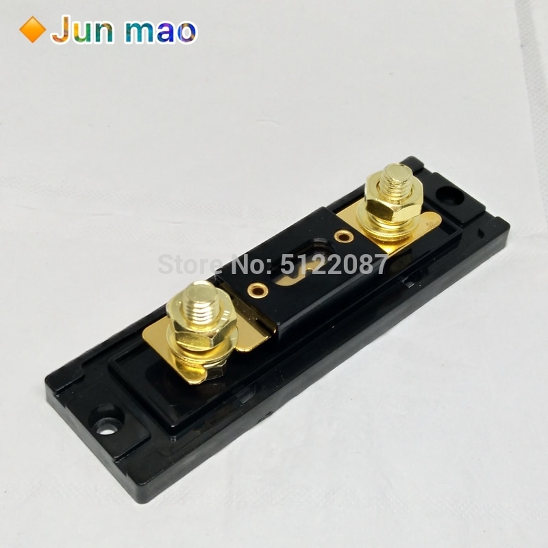 1einstellen ANL-H ANL-B transparent Auto Sicherung Kasten ANL Sicherung Halfter Verteilung in linie 0 4 8 GA positiv Mit ANL Sicherung Schmelz 100A 200A