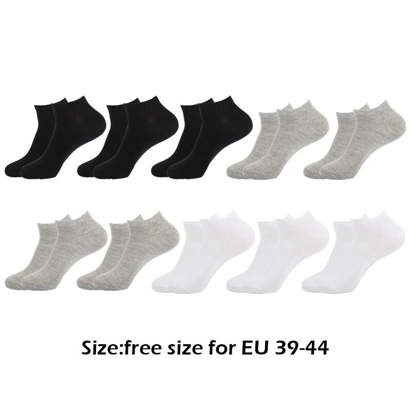 10 pairs/Lot Men Ankle Socks Breathable Comfortable Cotton White Grey Black Solid Boat Sock for Male Price