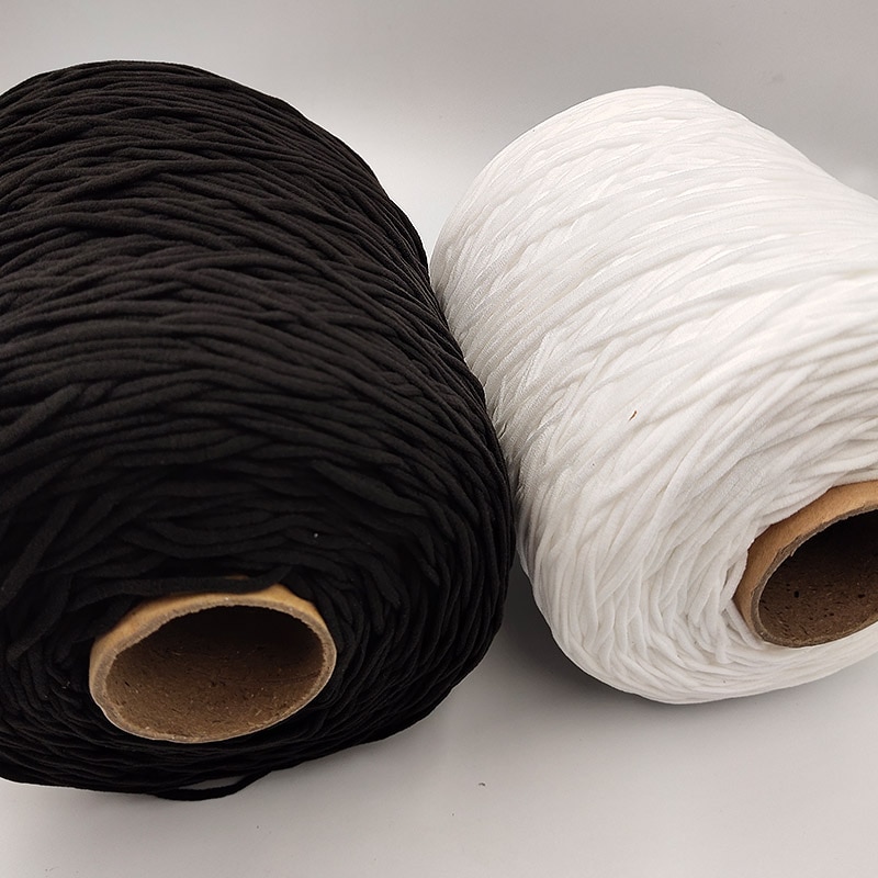 1M-1000M White Black Elastic Band goma elastica Rubber Band Elastic Band DIY Clothing Craft elastique couture For mask costura