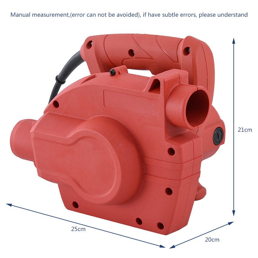 220V 1280W Blowing And Suction Dual Purpose Cleaning Tools Industrial Dust Collector Blower Wall Grinder Universal Suction Fan