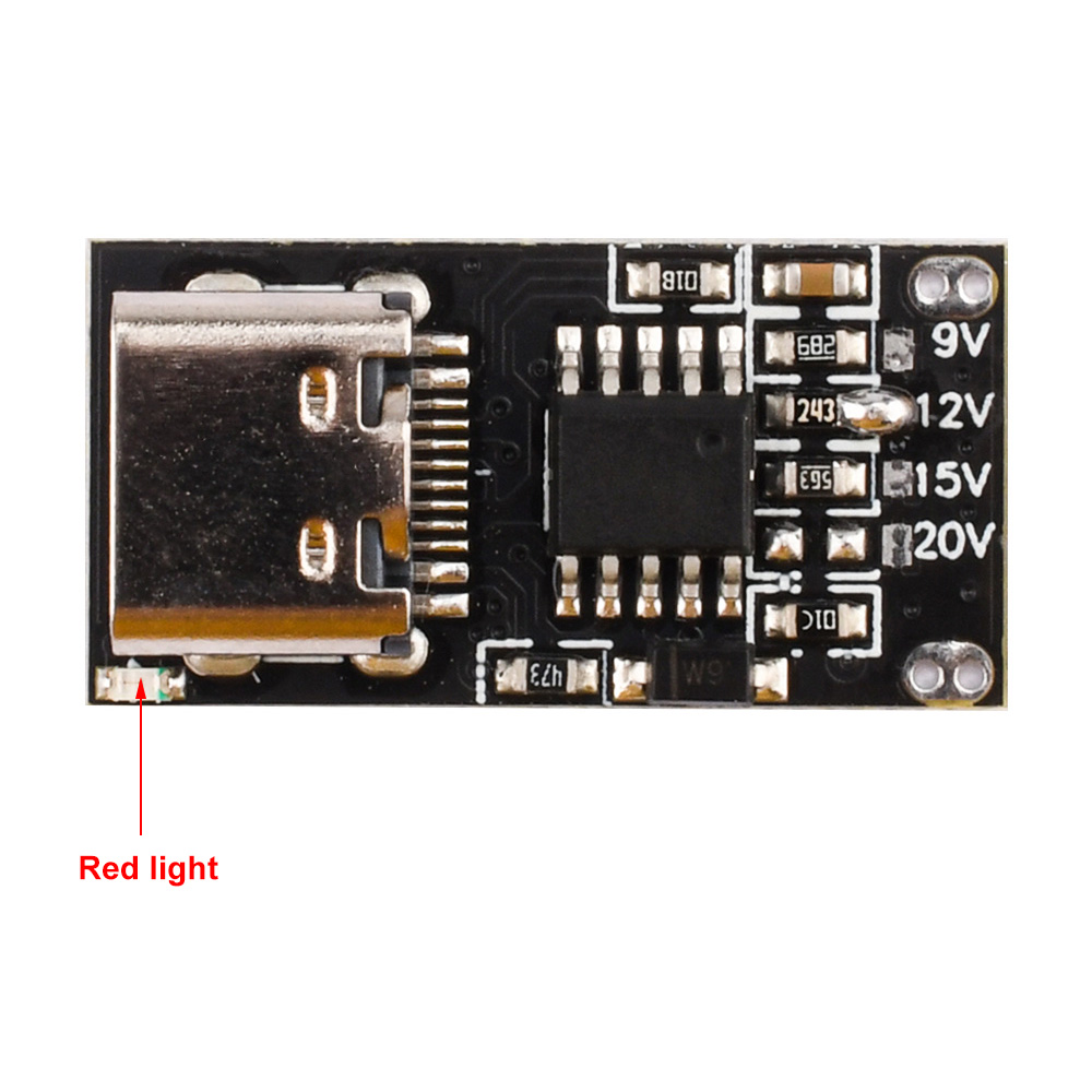 5pcs Type C PD2.0 PD3.0 Snel Opladen Trigger Polling Detector USB Boost Voeding Verandering Module Oplader Board diymore