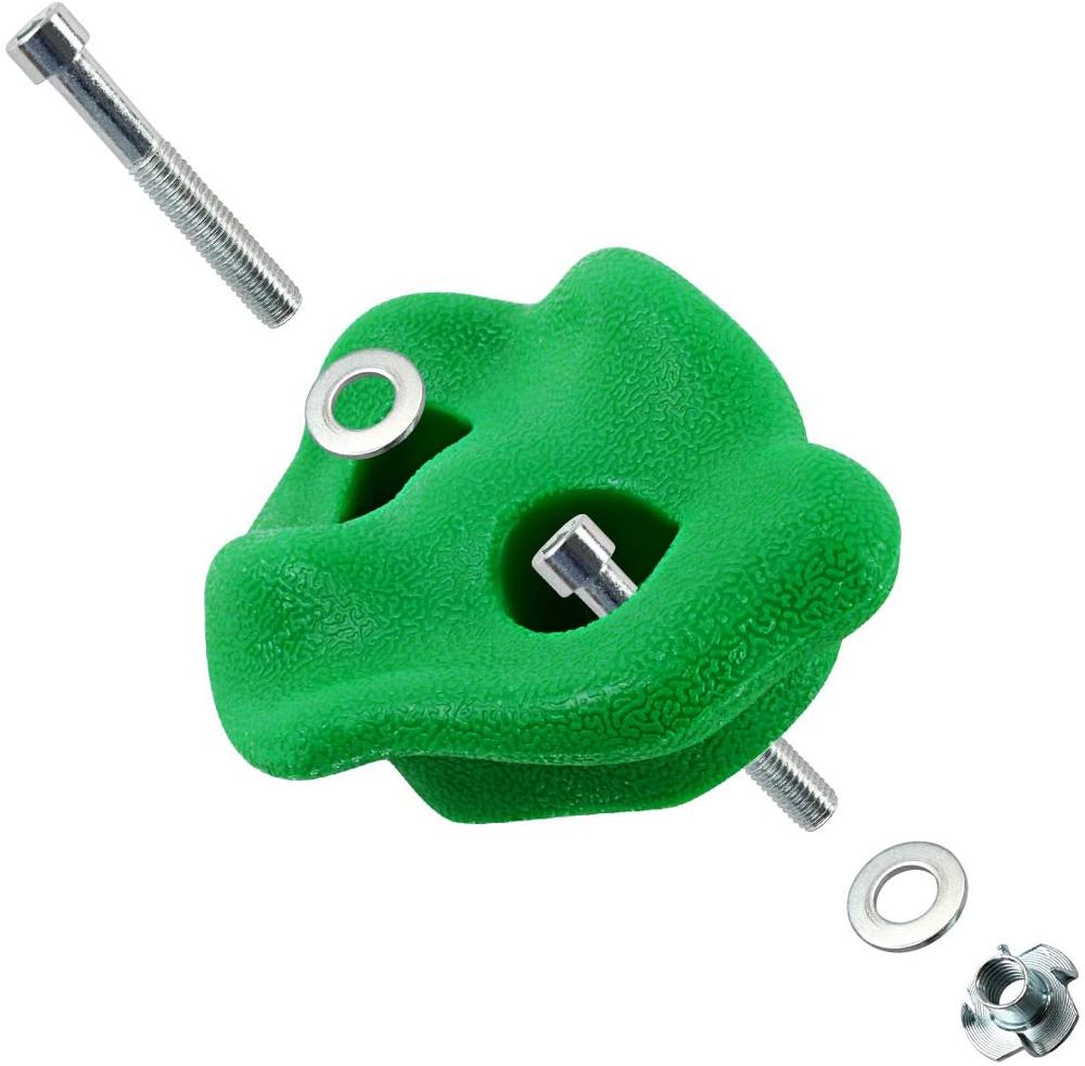 20 Rock Climbing Holds for Kids, Adult Rock Wall Holds Climbing Rock Wall Grips with 2 Handles