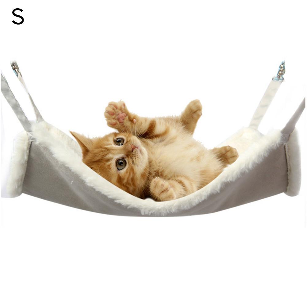 Lits suspendus doux et chauds pour animaux de compagnie, lit pour chaton, Cage hamac confortable pour chat: M