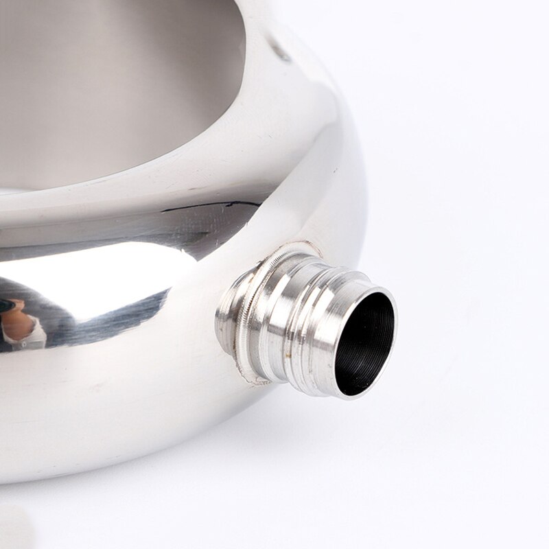 Portable Mini Hip Flask Bangle Bracelet Hip Flask With Funnel Stainless Steel Alcohol Whiskey Metal Hip Flask Pocket Flagon