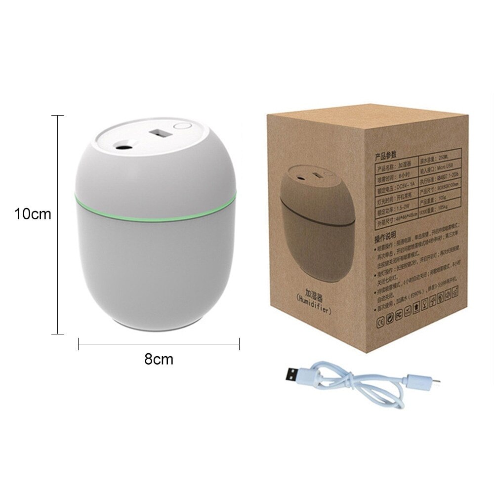 Luchtbevochtiger Huishouden Slaapkamer Kleine Mini Lucht Geur Zuivering Spuit Usb Capaciteit Kleine Draagbare Luchtbevochtiger Humidificador