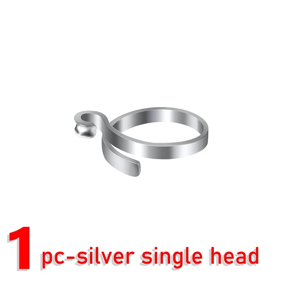 Anillos ajustables para tejer ganchillo, guía de hilo DIY, soporte más rápido para dedo, herramienta para ganchillo, suministros de costura, 4/1 Uds.: Borgoña
