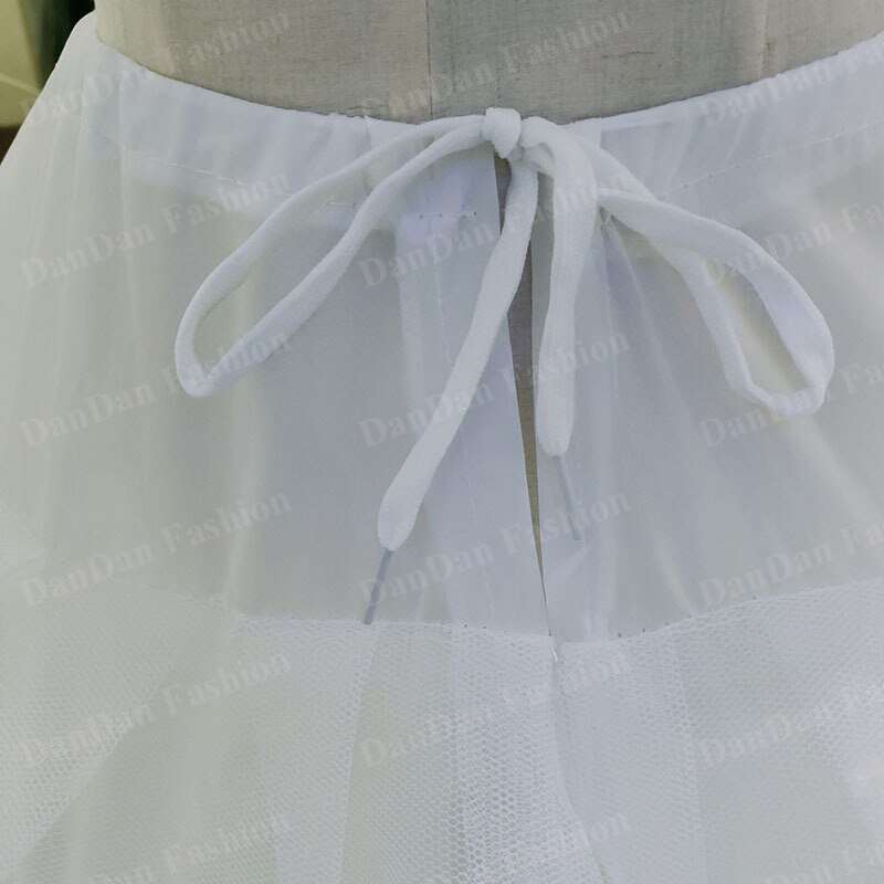Verkoop 6 Hoops Grote Witte Petticoat Super Pluizige Crinoline Slip Onderrok Voor Trouwjurk Bruidsjurk