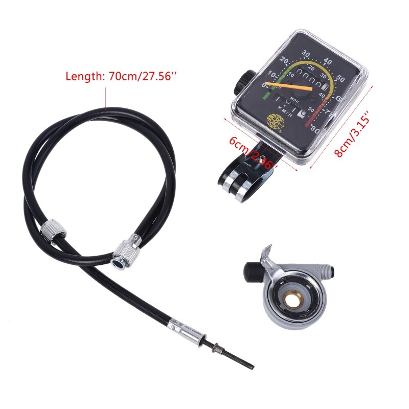 Bicycle Computer MTB Bike Cycling Odometer Stopwatch Speedometer Speed Meter 667B