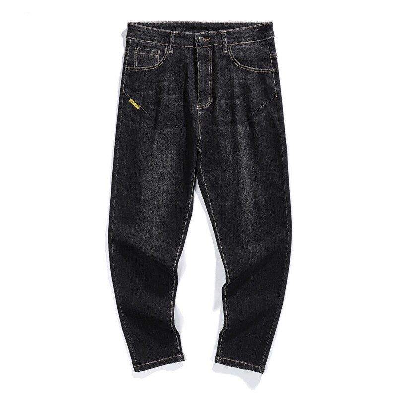 Bomull denim bukser klassiske jeans menn pluss størrelse 28-46 casual jeans stretch unge casual herre jeans lang