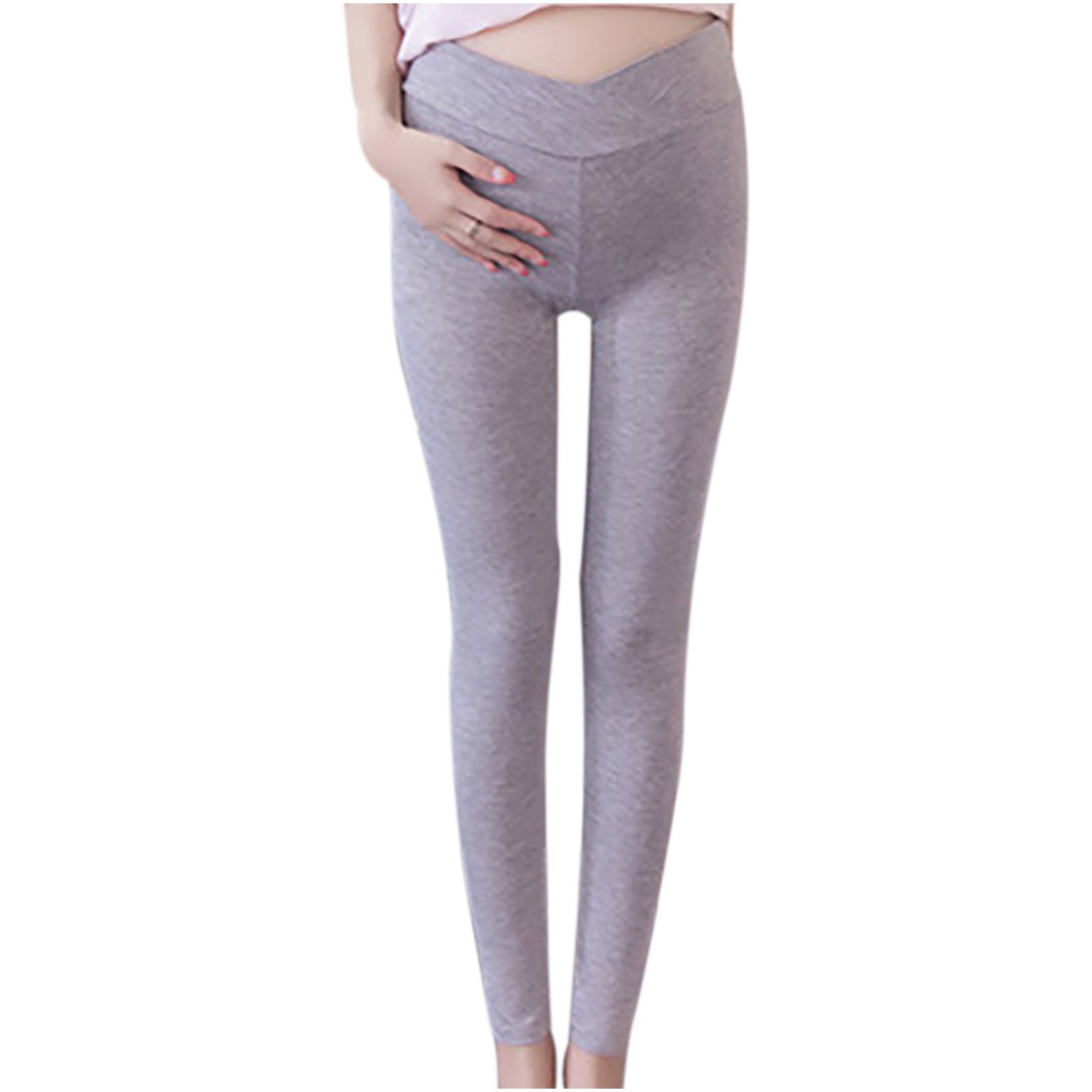 Loose Adjustable Maternity Pants Pregnant Premama Trousers Mom Pants Comfortable Clothing Women Pants Pregnancy Clothes L3: B / XXL