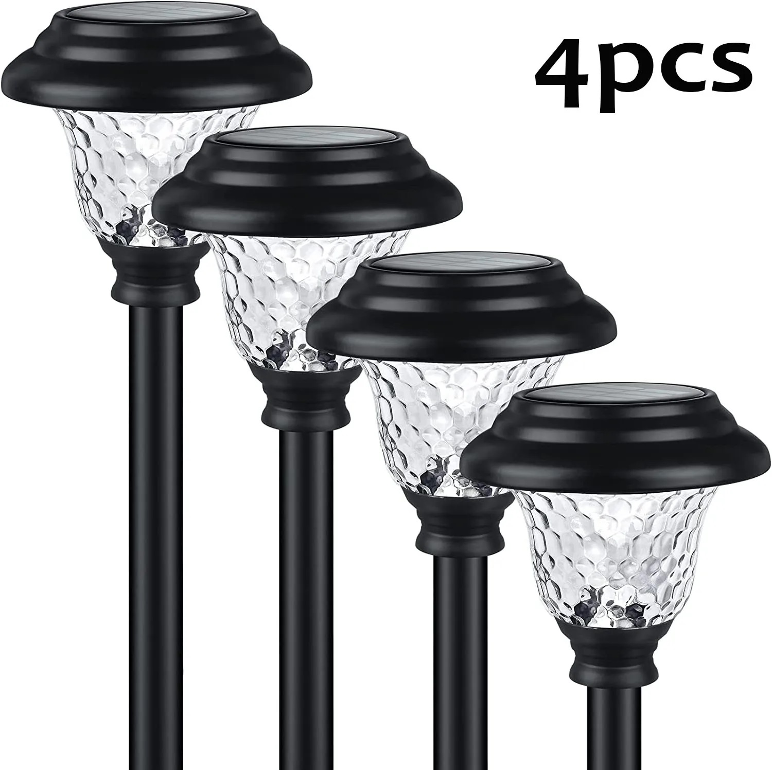 Solar Pathway Lights Outdoor Waterproof Garden Decor Lawn Lamp For Yard Walkway Patio Balcony: green