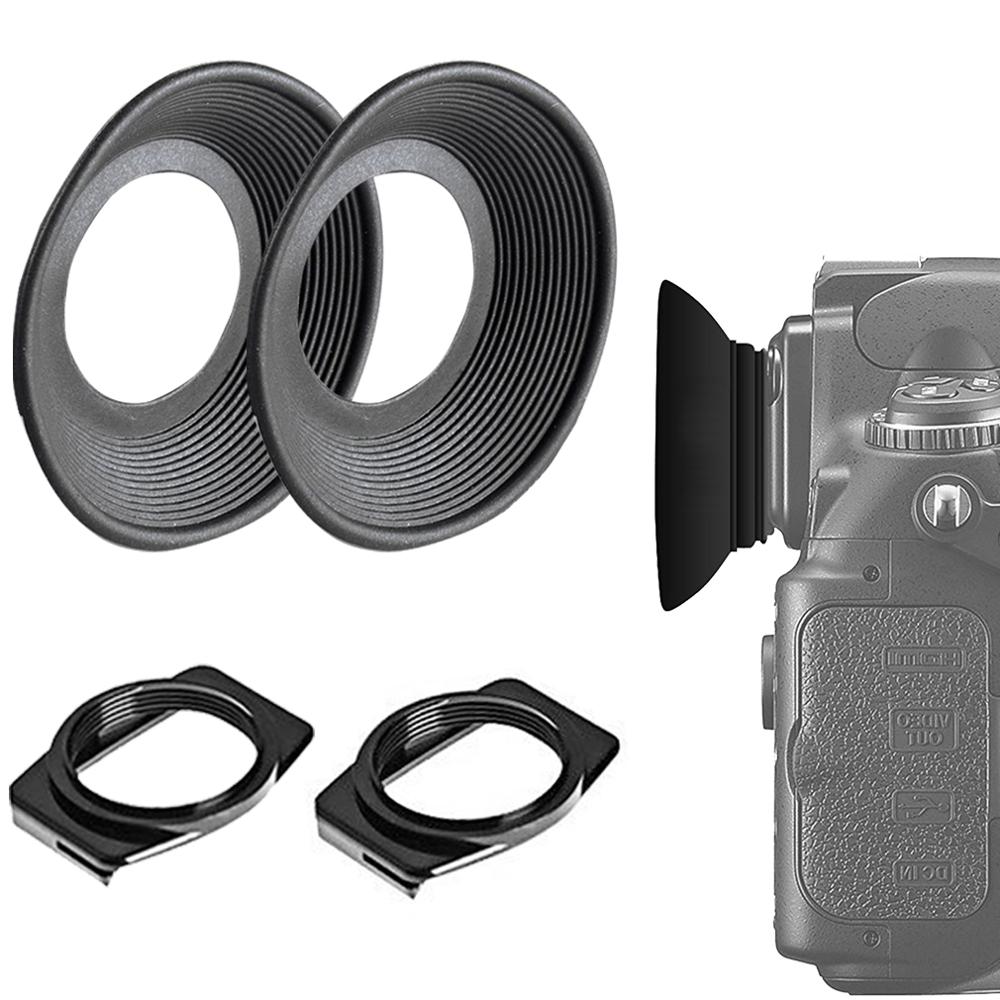 Rubber Eyepiece Eyecup Magnifying Eyepiece for Nikon D5600 D5300 D3400 D3200 D610 D600 D7200 D7100 D7000 D90 D80 D70 D60