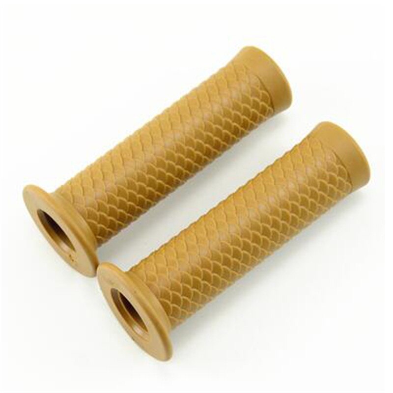 Guidon de moto universel, accessoires rétro de 22MM, pièces de moto pour kawasaki honda suzuki benelli yamaha Harley moto grip: 2 khaki
