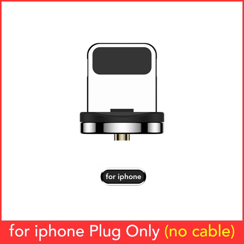 WJOY Magnetic Fast Charging Cable Micro USB Type C Magnet Charger for iPhone 11 pro X XS XR Xiaomi Huawei Samsung Mobile Phone: for iphone Plug Only / Plug Only