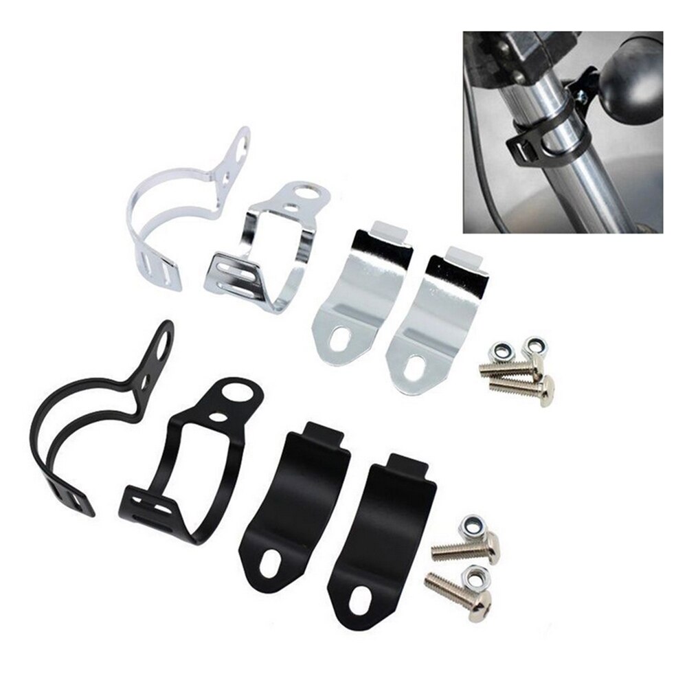 Signal Turn Signal Mounting Bracket Light Mount Brackets Fork Ear Motorcycle