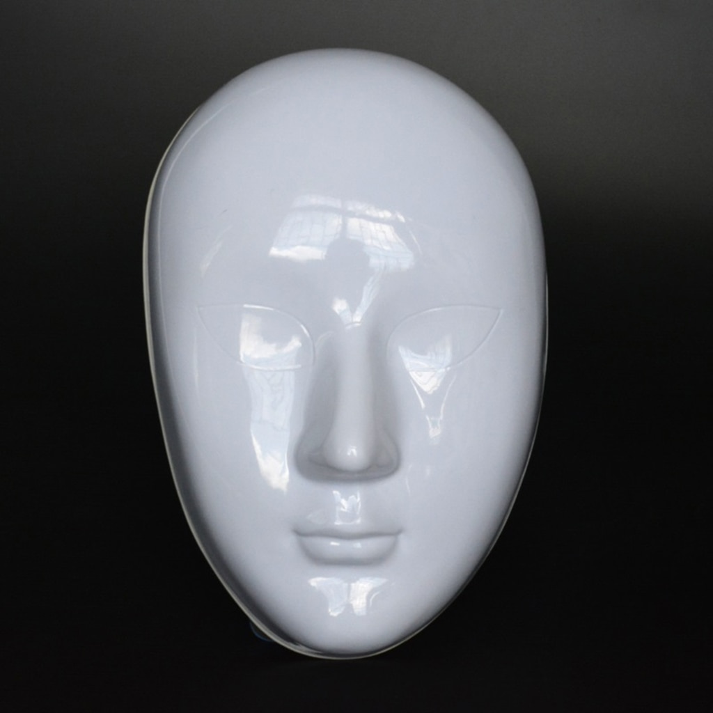 man women cool full face mask cute novelty face full cover mask scary role play game tool