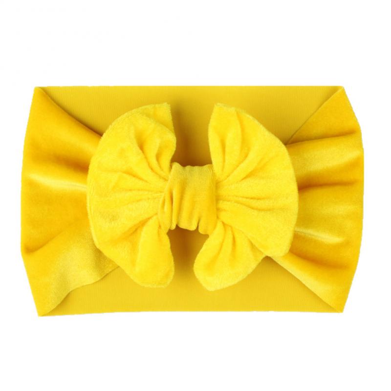 -né bandeau or velours élastique bébé foulard bandeau filles bandeau enfants enfants bébé extensible cheveux accessoires: 03