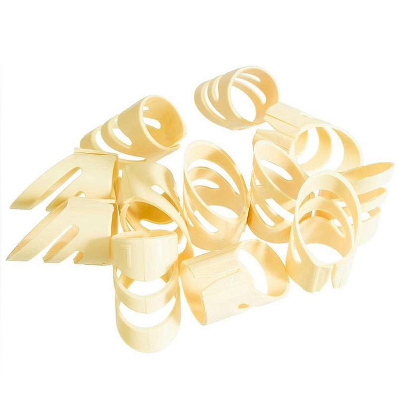 3 pièces guitare guitare électrique acoustique ukulélé Index doigt pics Alaska Pick guitare Instrument à cordes partie accessoires L