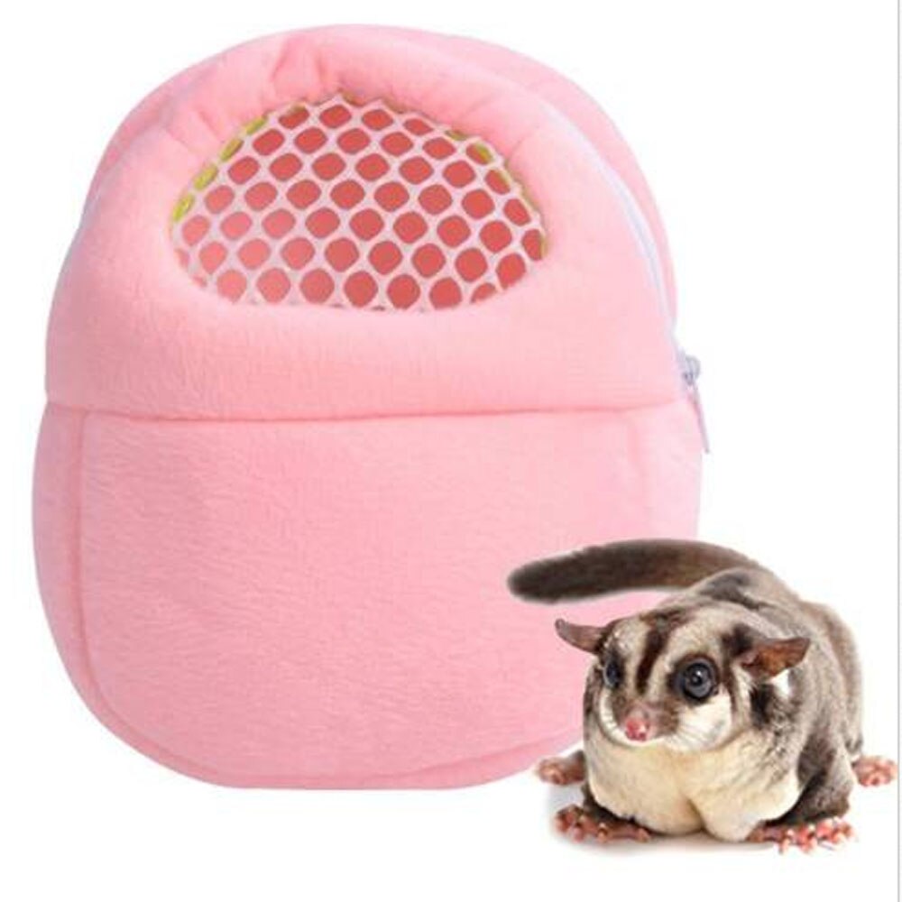 Cangurera de viaje para mascotas, bolsa de viaje cálida, bolsa de cerdo de Guinea, cama de 27x22 cm, 1 unidad