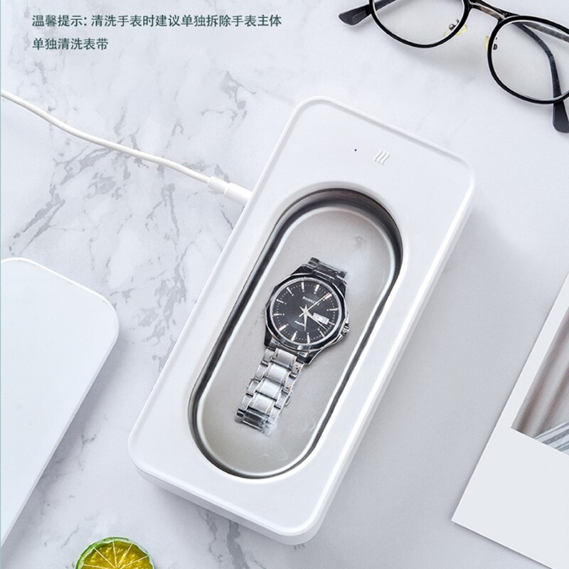 Ultraschall Schmuck Reiniger Professionelle Ultraschall Reiniger Maschine für Reinigung Silber Schmuck Brillen Ringe Uhren