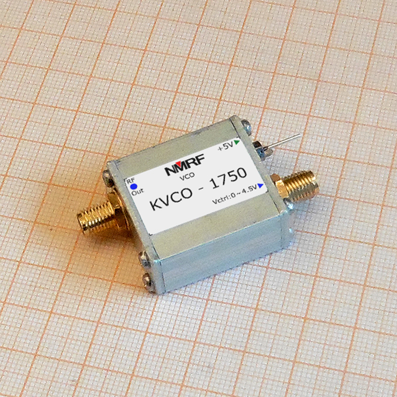 Oscillateur contrôlé par tension, micro-ondes, 1.75G, 1750MHz RF, VCO, Source de Signal de balayage de fréquence