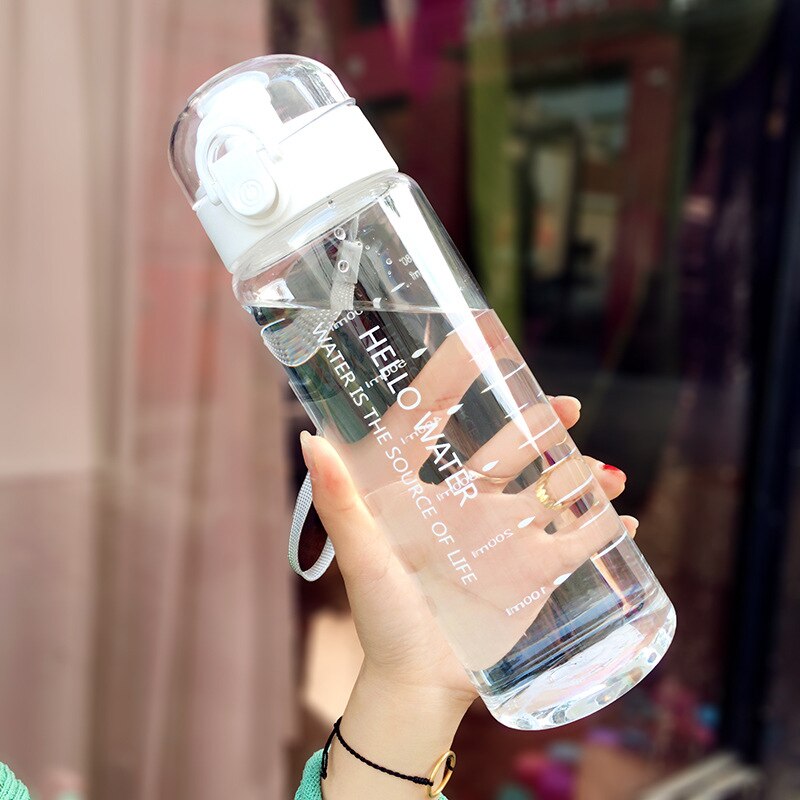 780 ml, botella agua niños,botella de agua,botella de agua deportiva ,botellas para agua,para ciclismo al aire libre, útiles escolares para estudiantes,botellas de agua para el colegio: white