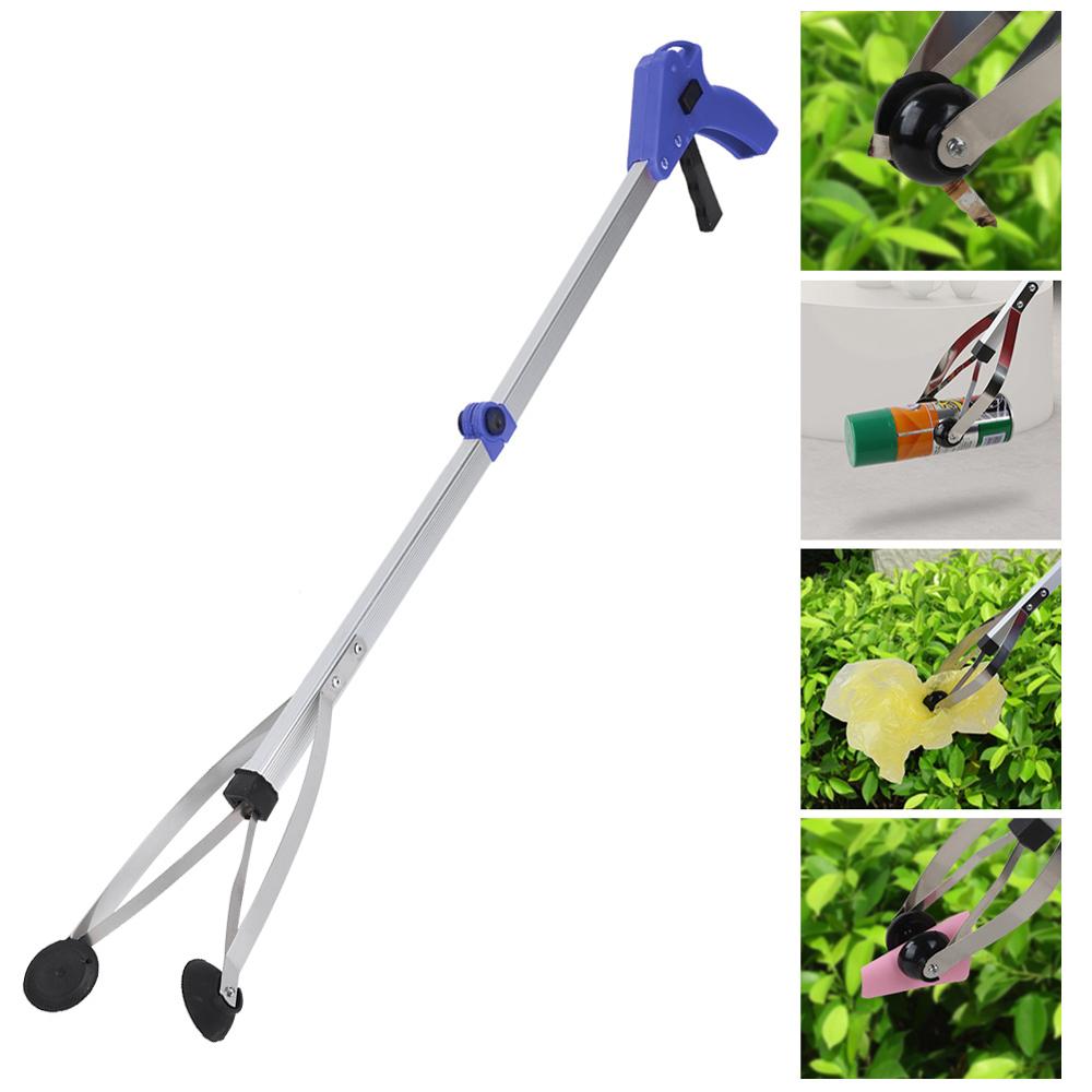 Foldable Litter Reachers Pickers Pick Up Tools Gripper Extender Grabber Picker Collapsible Garbage Pick Up Tool Grabbers