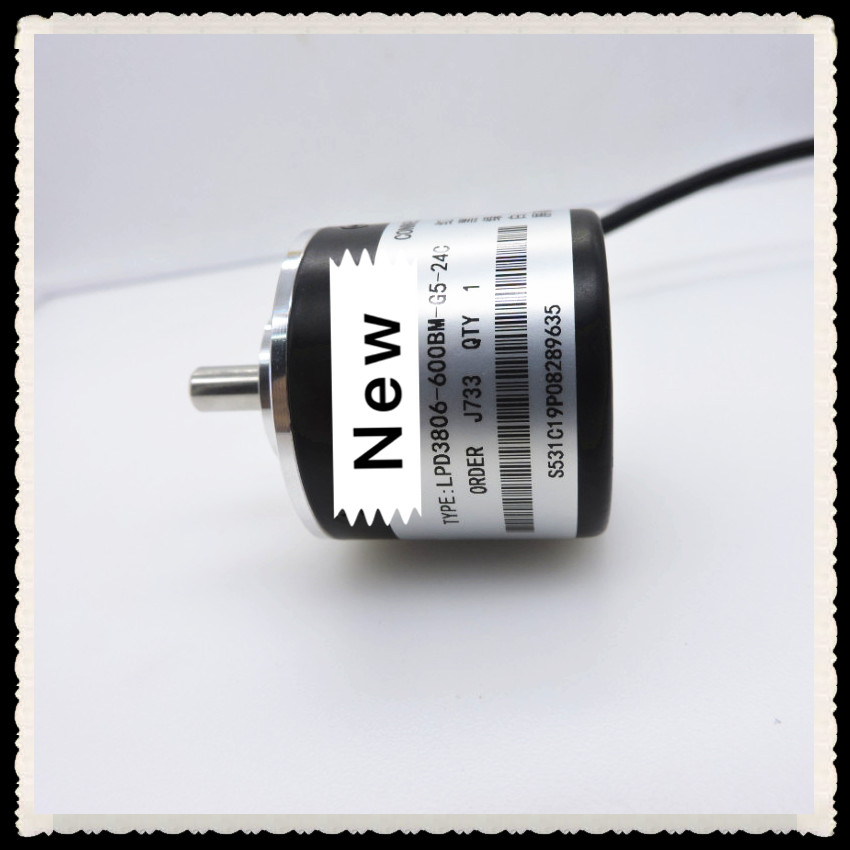 600 pulses Incremental Optical Rotary Encoder AB Two-phase 5-24V Rotary Encoder