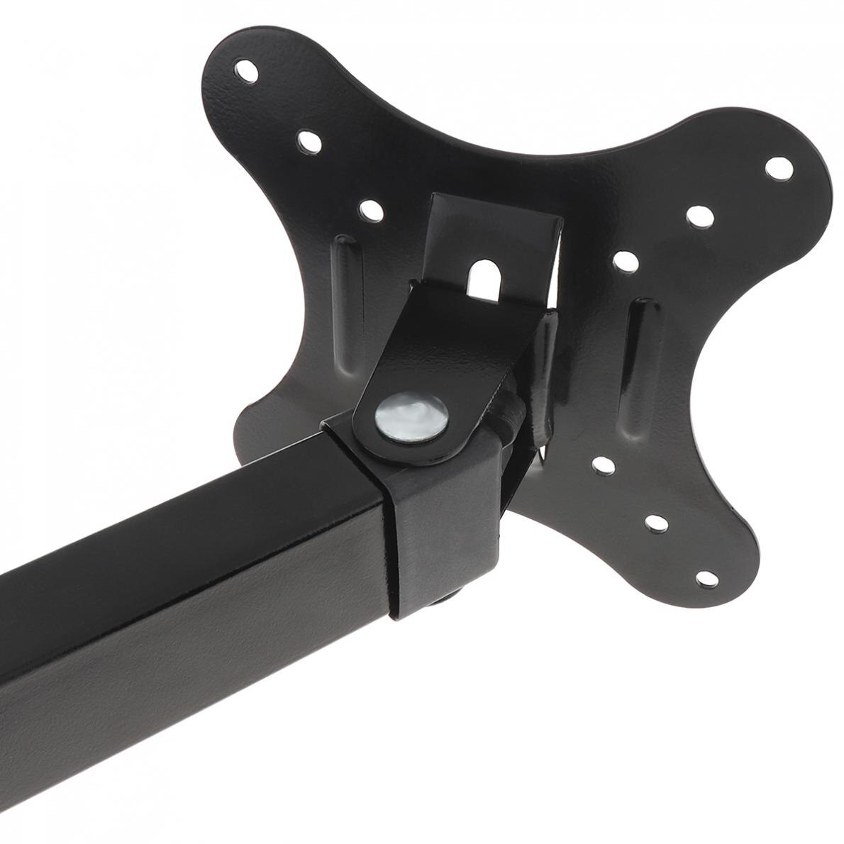 Universal 10KG Adjustable TV Wall Mount Bracket Flat Panel TV Frame Support 15 Degrees for 14-24 Inch LCD LED Monitor Flat Pan