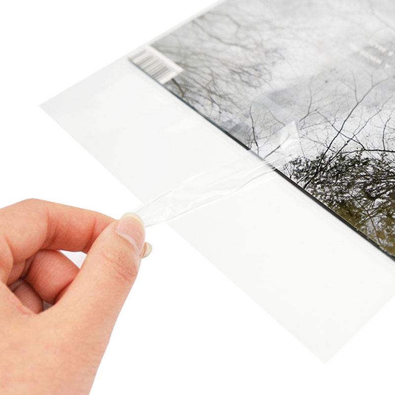 Manchon extérieur en plastique vinyle pour enregistrement, refermable, 4 Mil, couverture pour enregistrement de 7 pouces, 45 tr/min
