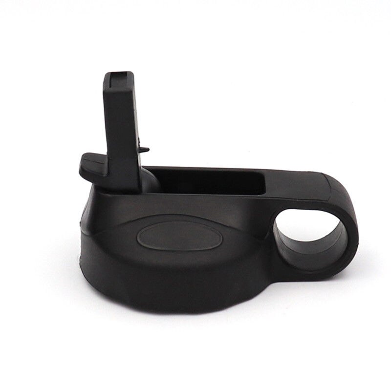 För vattenkolv halm flip lock lock 12 16 18 20 32 40 64oz bred mun vattenflaska 5 färger valfritt: Svart