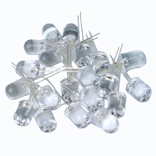 20pcs 200mW 10mm infrarossi IR 1 Chip LED visione notturna 850nm Cam