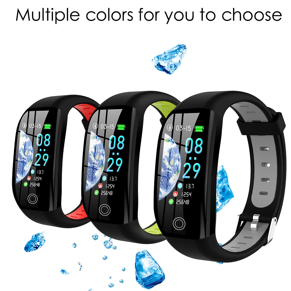 Gps-aktivitätstracker, smartes armband mit 1.14- zoll-display, blutdruck- und herzfrequenzmessung, wasserdichtem fitness-tracker
