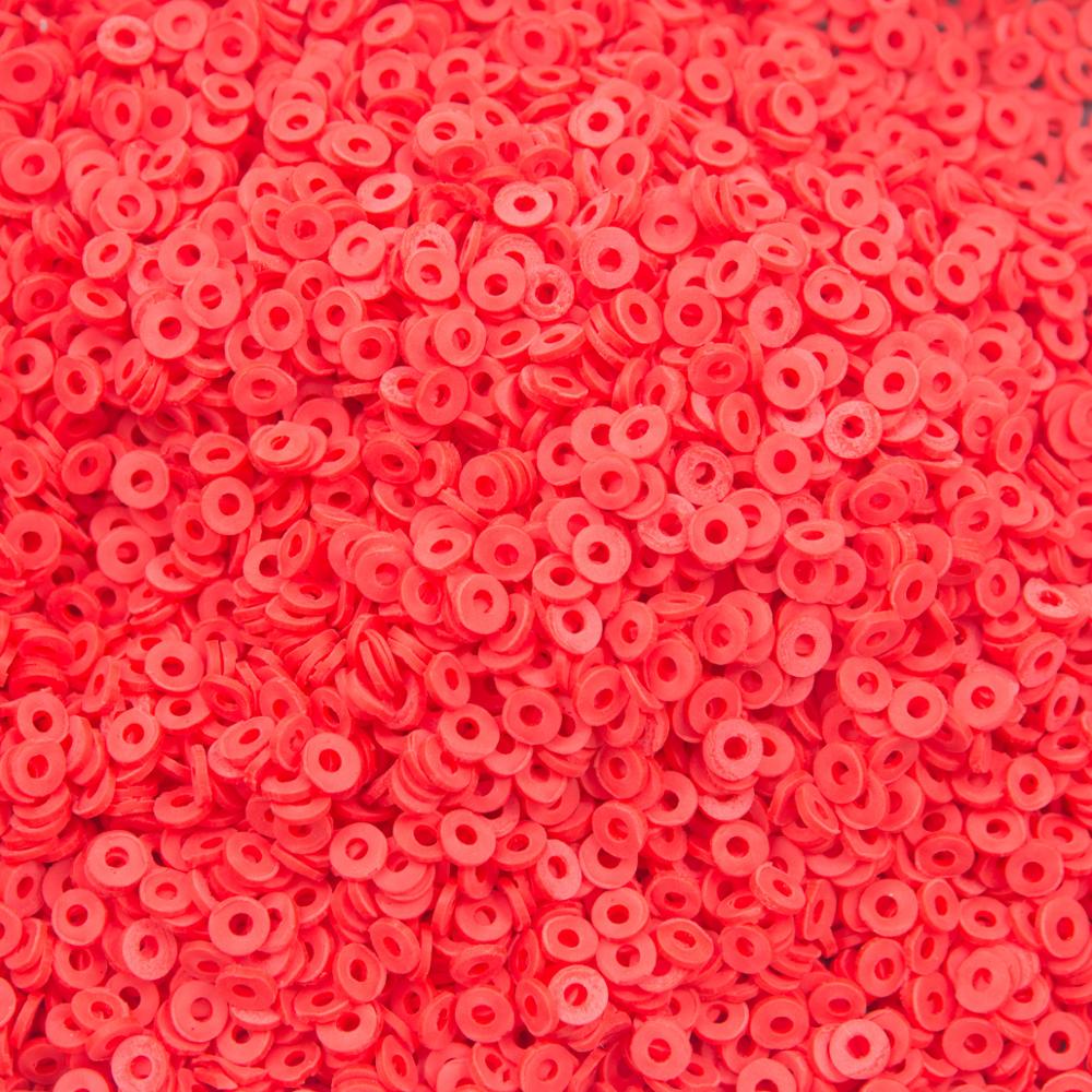 Hollow Round Dot Circle Shape Polymer Clay Slices Colorful Sprinkles for Slimes Filling HandCraft Acrylic Epoxy Resin Filler