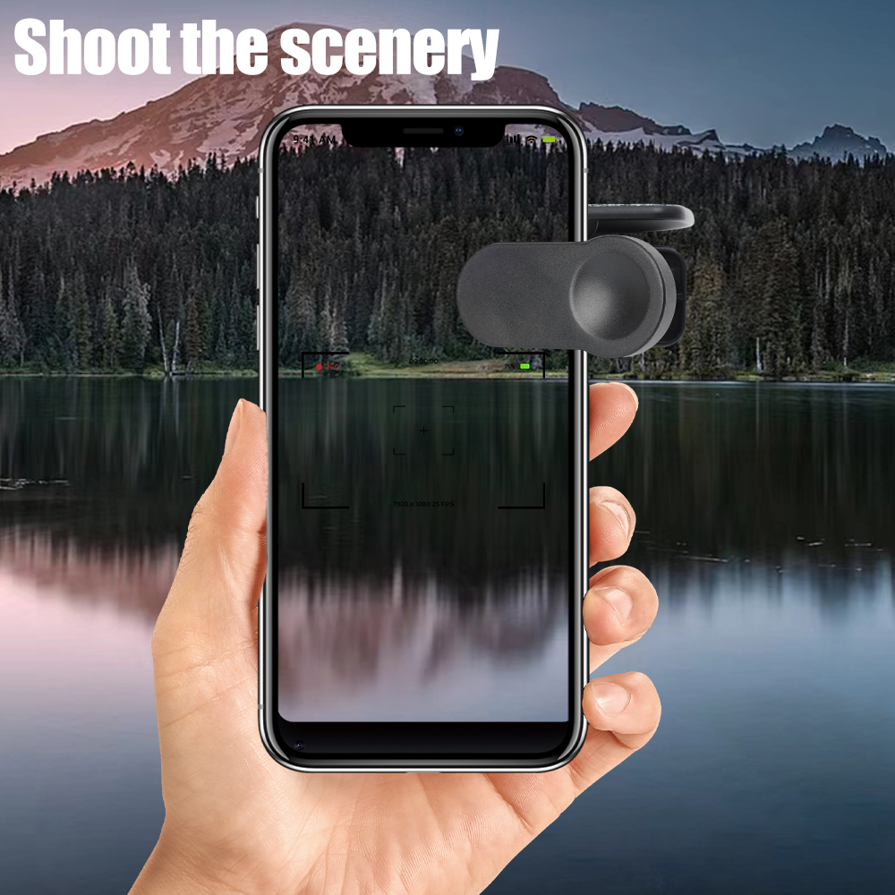 Kit de Clip para cámara con reflejo de espejo para teléfono móvil, accesorios para Selfie con lente para exteriores, juego de Clips ajustables para asistente de disparo