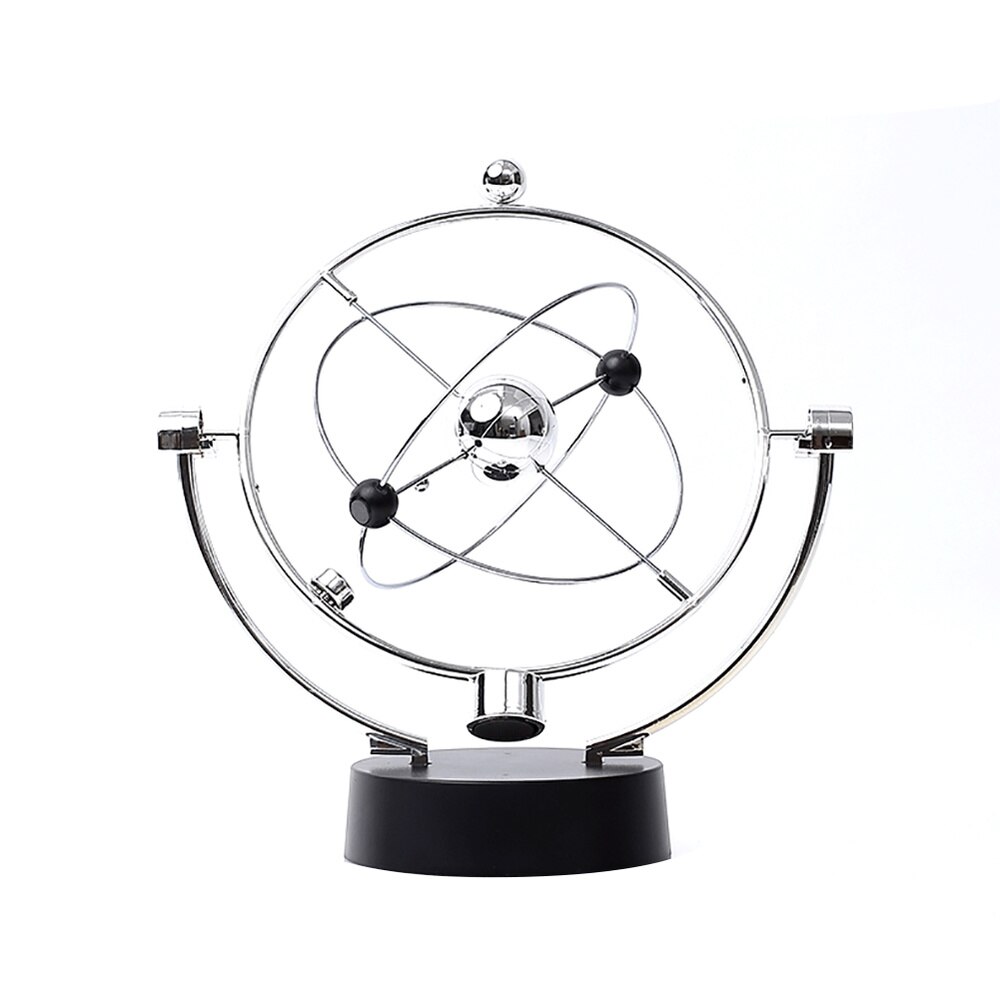 Rotation evig bevægelse newton pendul balance bold pendul bold fysik tumbler håndværk hjemmebord dekorationer skrivebord legetøj