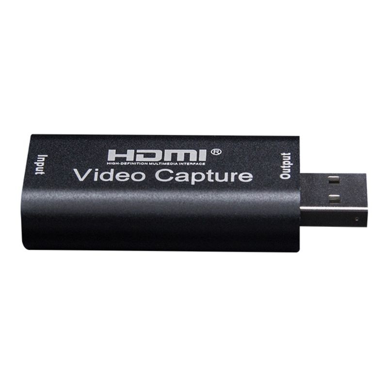 Mini video capture card usb 2.0 hdmi video grabber optageboks til  ps4 spil dvd