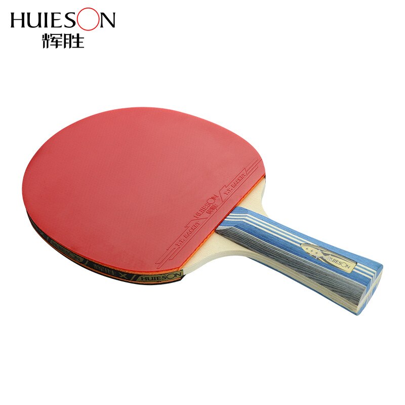 Huieson-raqueta de Ping Pong de 3 estrellas, raqueta de tenis de mesa con bolsa para entrenamiento