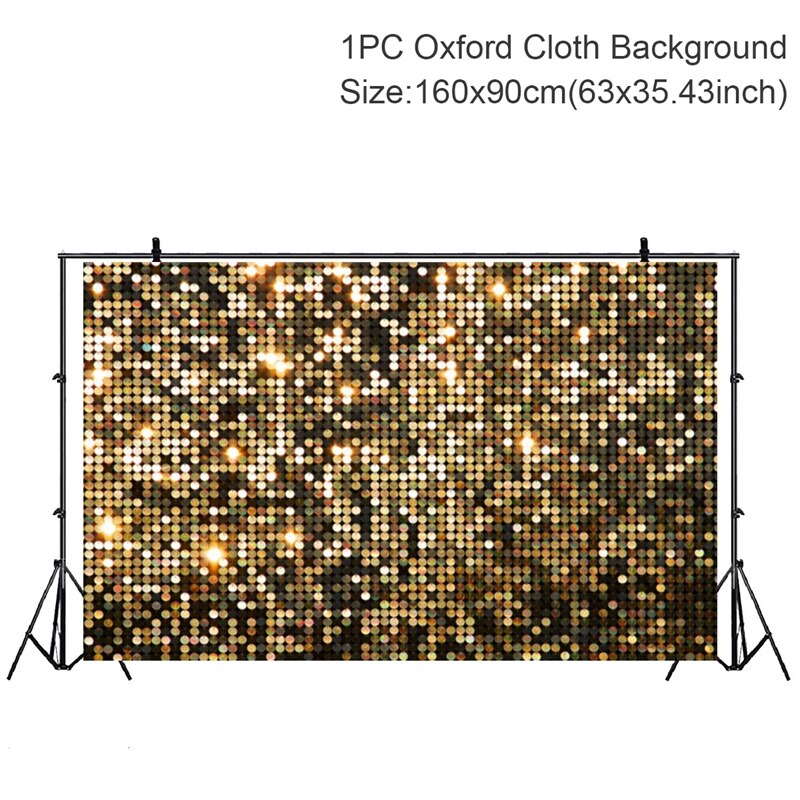 Rose Gold Glitter Party Background Wedding Decor Baby Shower Sequin Backdrop Wall Glitter Backdrop Birthday: 3