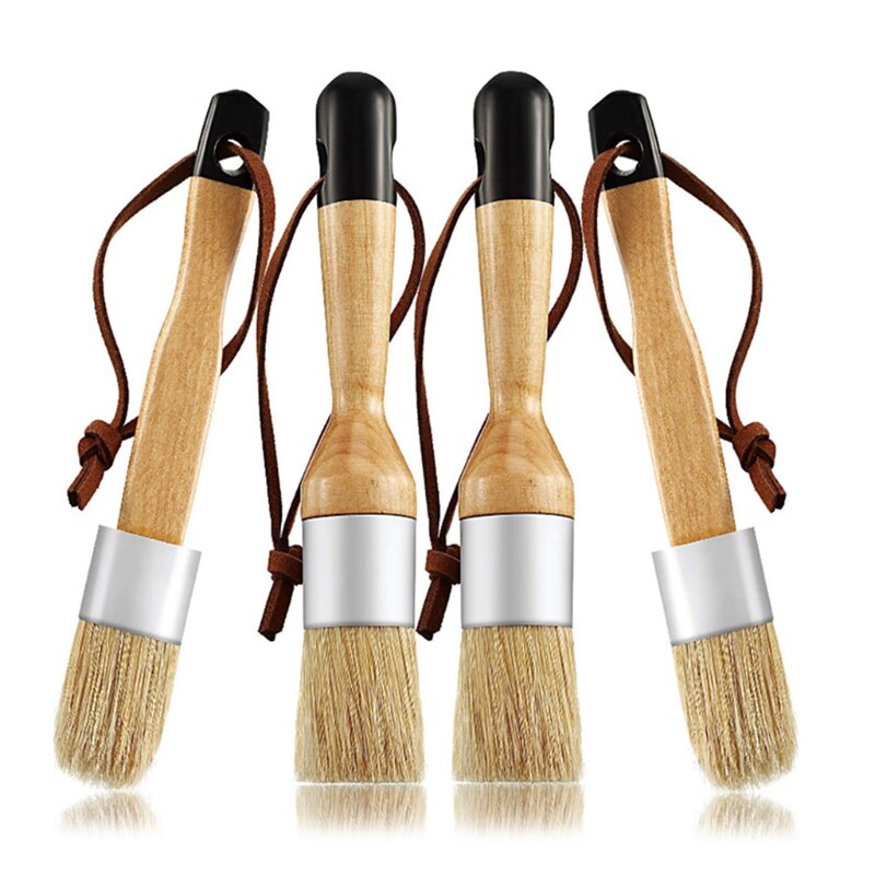 Penselenset Faber Castell 6 stuks met platte en ronde penselen - Art en Hobby