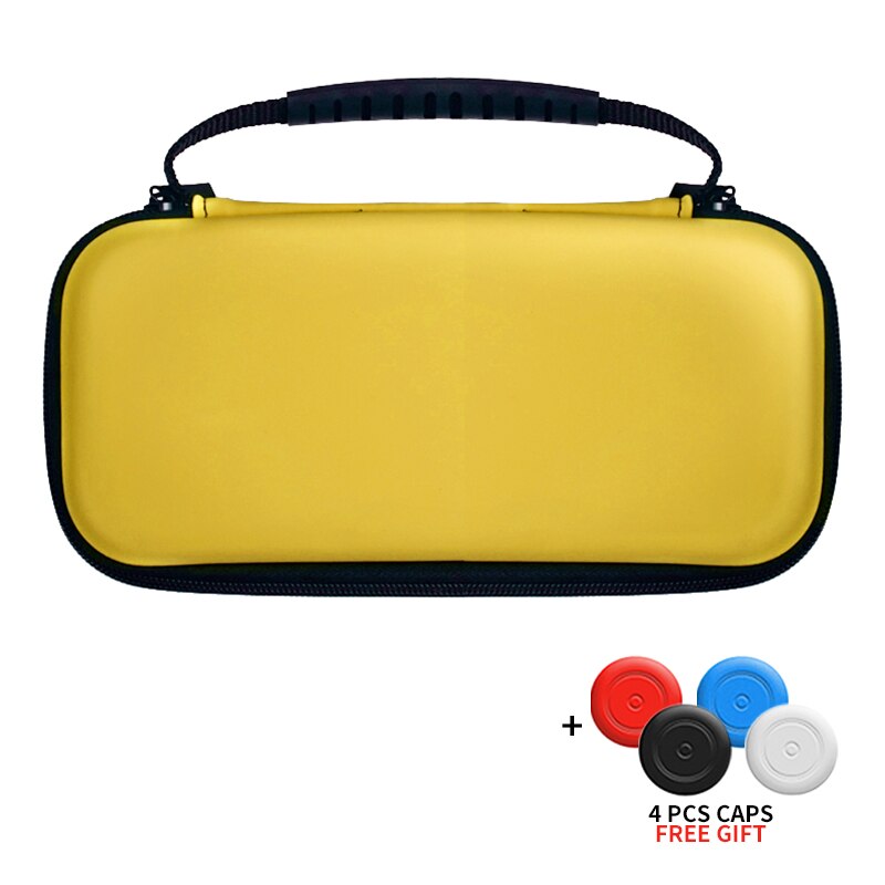 Bolsa de almacenamiento de rana de datos para Nintendo Switch Lite consola bolso de protección portátil con 10 ranuras para tarjetas para NS Lite Estuche de transporte: Yellow