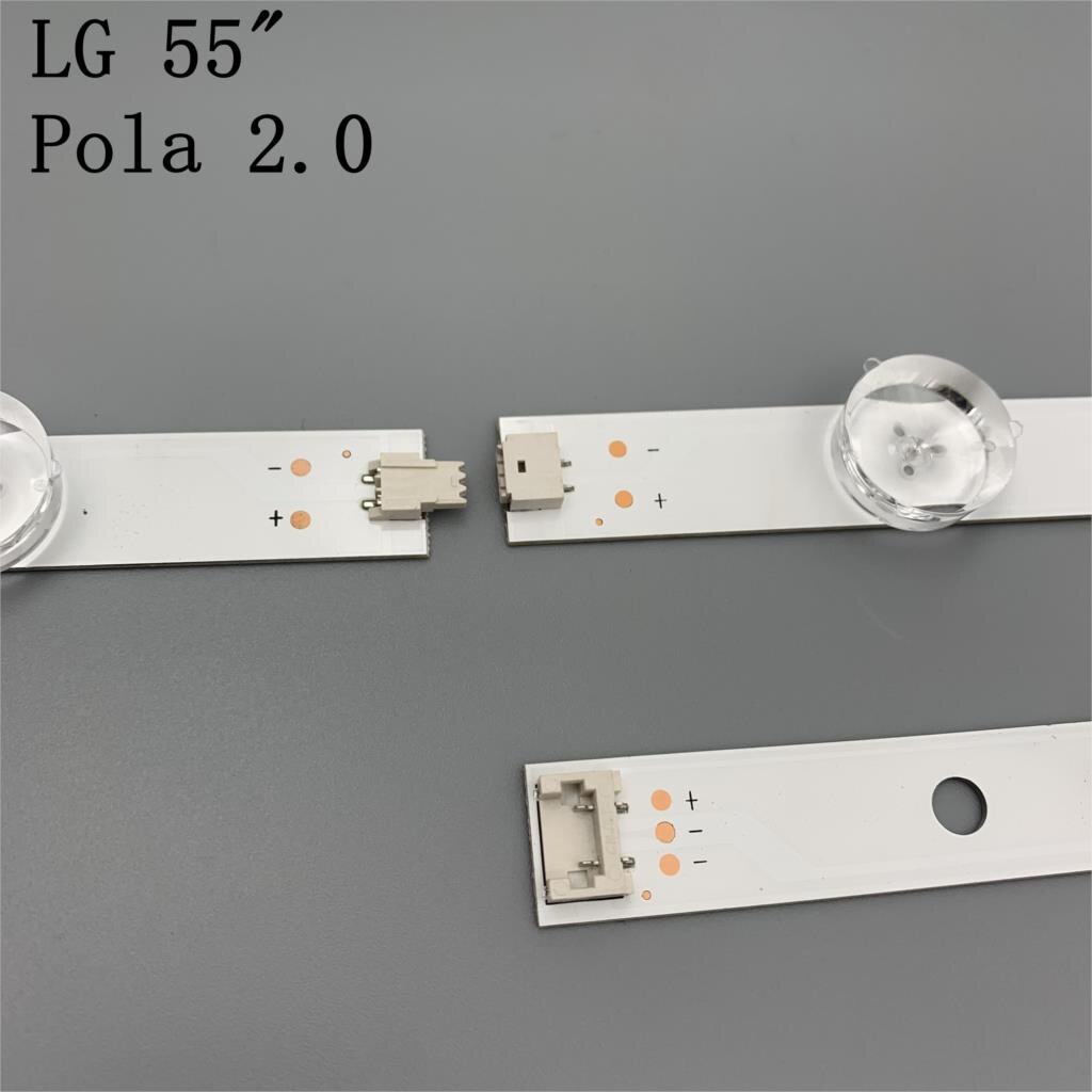 Led Backlight Strip Voor Lg LA62M55T120V12 55LN5400 55LN6200 55LN5600 55LN5710 55LN5750 55LA6205 55LA6200 55LA6210 55LA6208