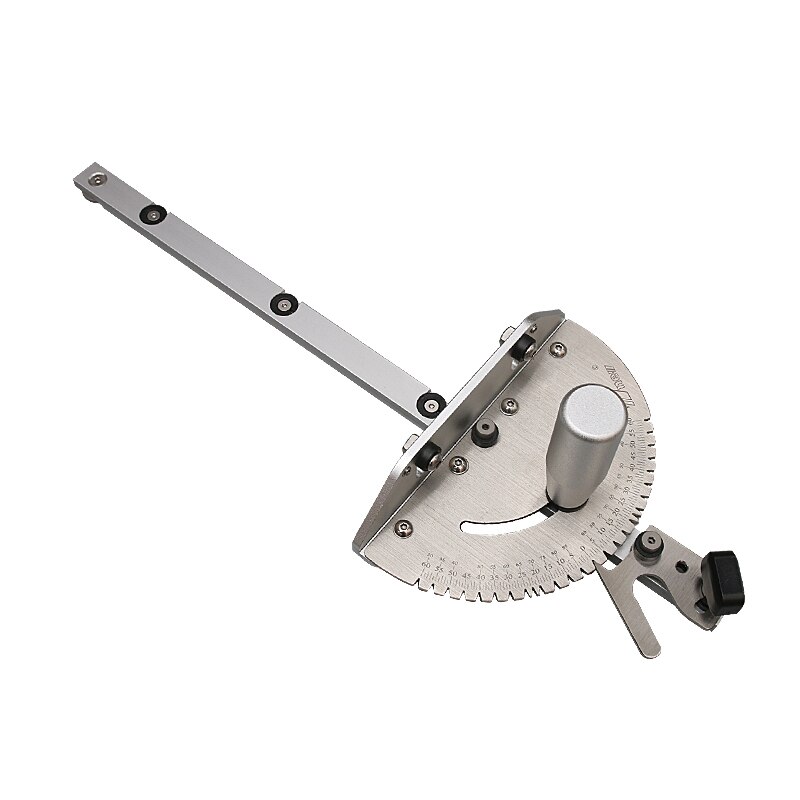 450mm Miter Gauge With Track Stop Table Saw Router Miter Gauge Sawing Assembly Ruler For Woodworking DIY Tools: Type B