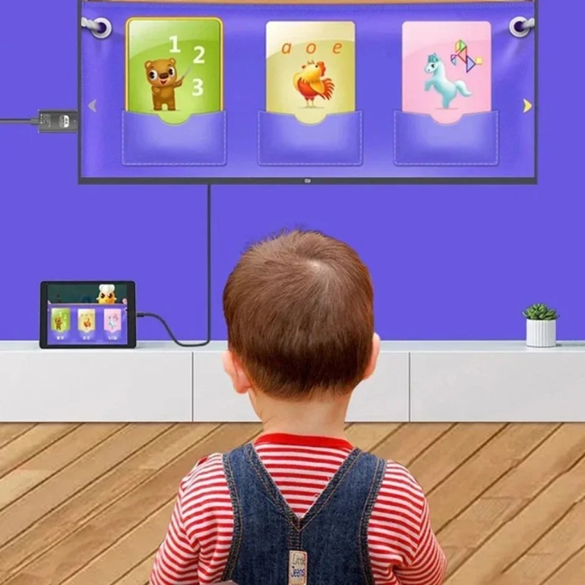 Type-c til hdmi 4k high-definition videokabel skærm til hdmi skærmprojektionskabel til iphone 16 15 macbook huawei mate 30