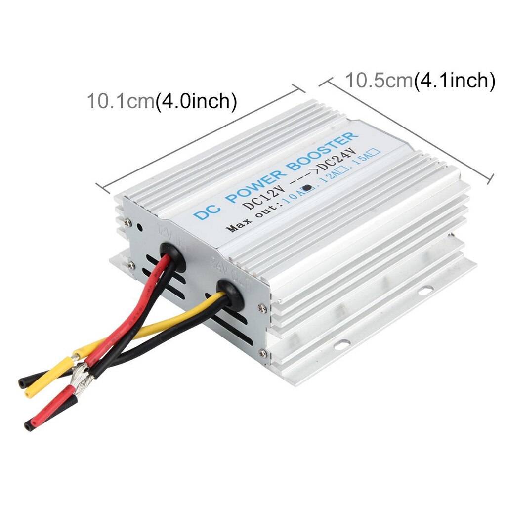 DC-DC 12V To 24V Power Converter Boost Step Up Transformer 10A 240W Adapters