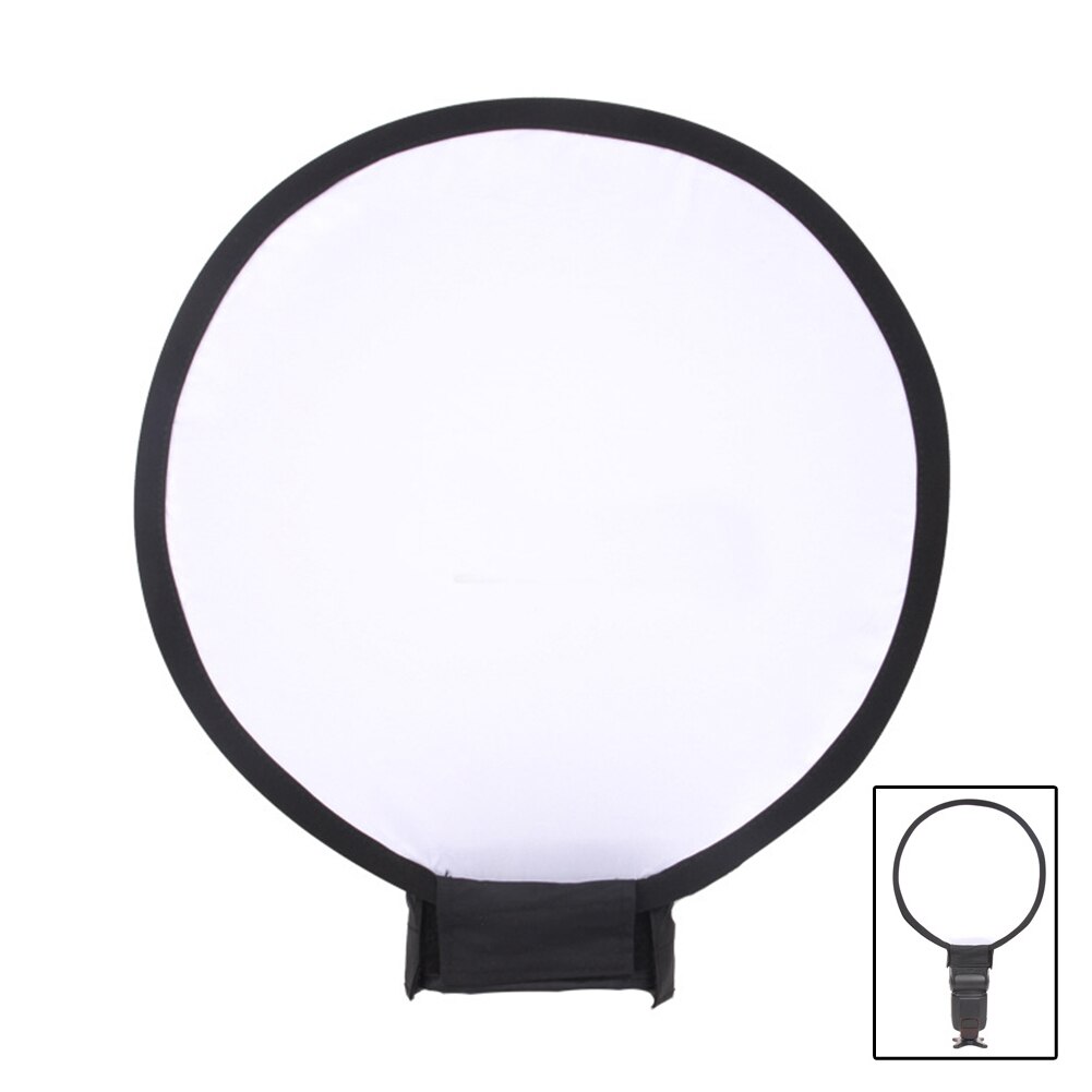 40cm Studio universel Softbox Flash diffuseur Flash Photo appareil Photo Speedlite photographie disque rond accessoires