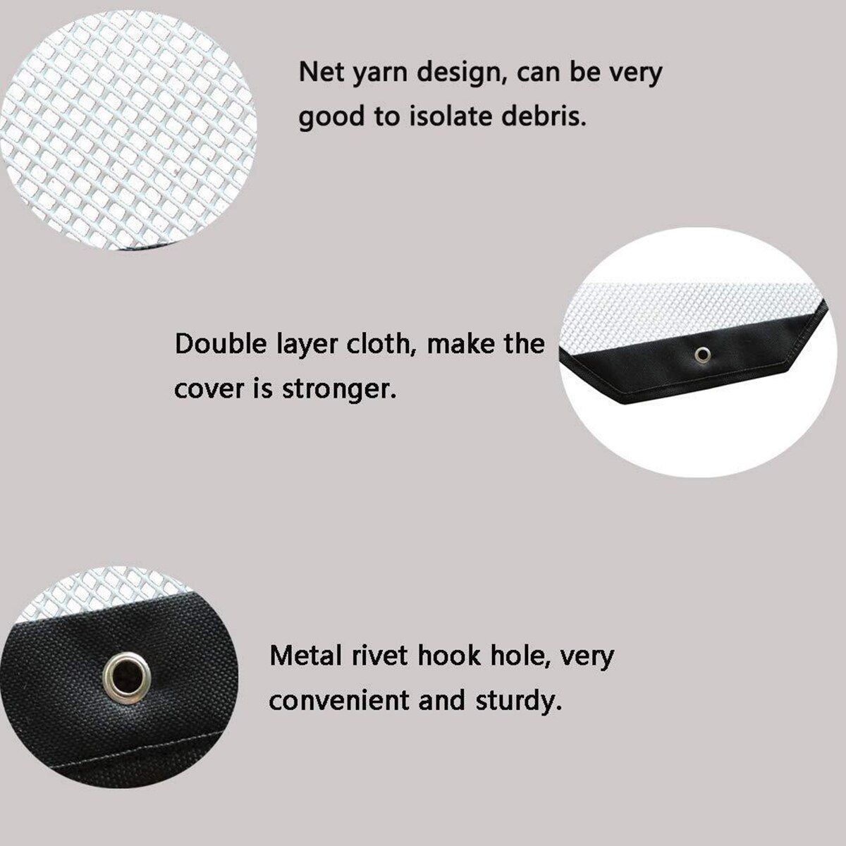 Air Conditioner Cover Universal Air Conditioner Mesh Cover Air Conditioner Covers Bungee Hook For Central Units